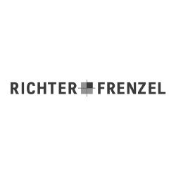 Produktfotograf für Richter und Frenzel – Produktfotografie und Werbefotografie Logo von Richter und Frenzel als Referenz für professionelle Produktfotografie
