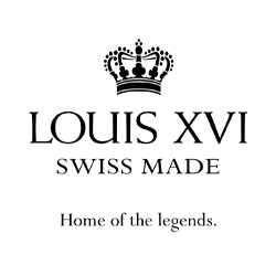 Produktfotograf für Louis XVI – Uhrenfotografie und Werbefotografie Logo von Louis XVI als Referenz für professionelle Uhrenfotografie